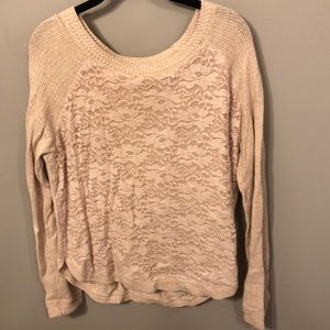 Pink sweater